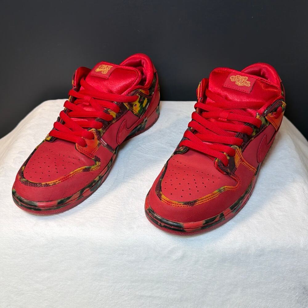 Nike Dunk Low SB 'Poppy Field Wizard of Oz' | FZ1291-600 | 10M - Picture 10 of 13